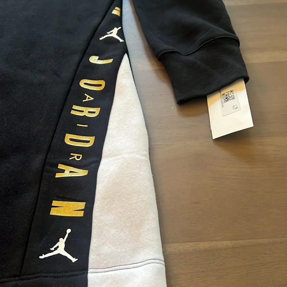 Jordan hoodie dress  NWT girls size M 10-12